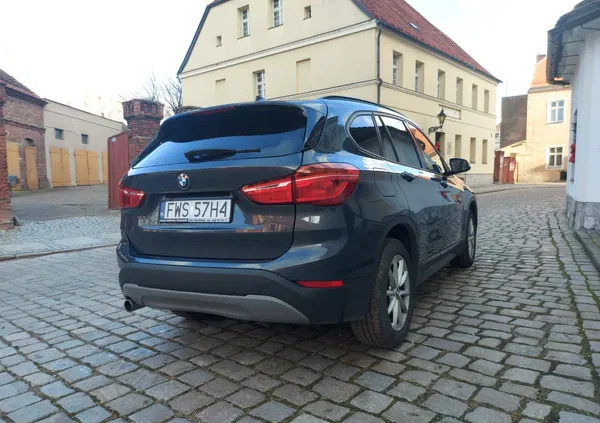 lubuskie BMW X1 cena 77500 przebieg: 84000, rok produkcji 2017 z Wschowa